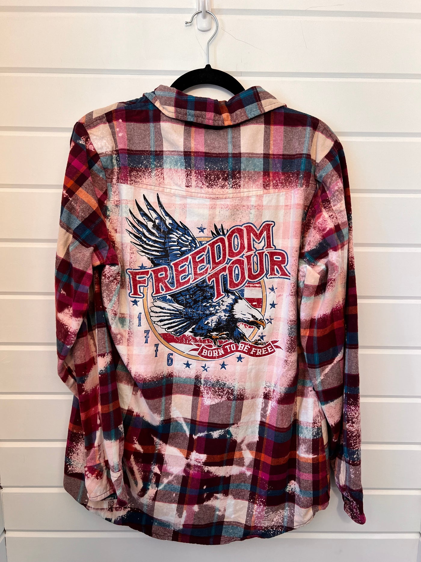 Large Freedom Flannel