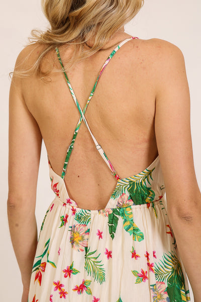 Tropical Oasis Maxi Dress