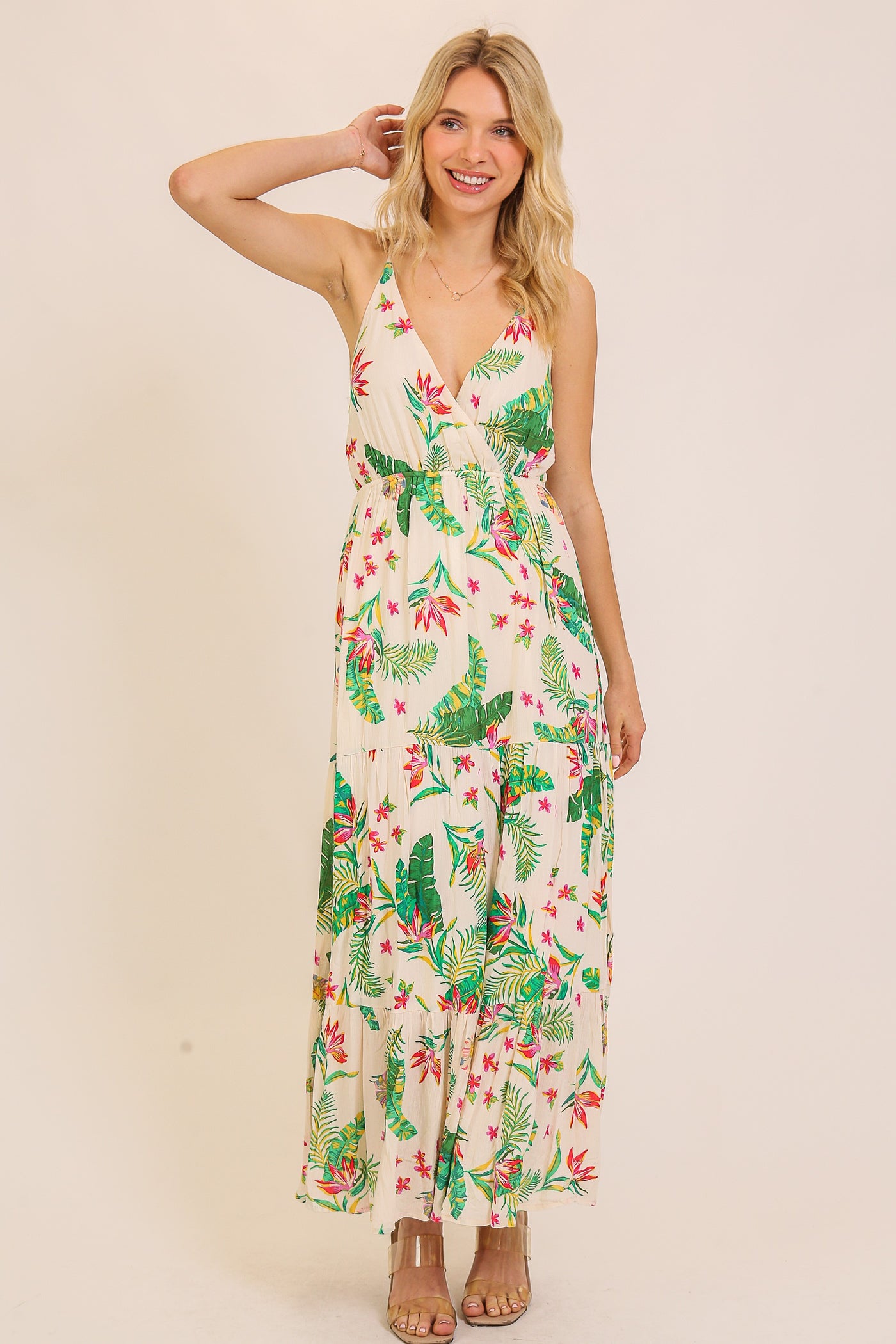 Tropical Oasis Maxi Dress